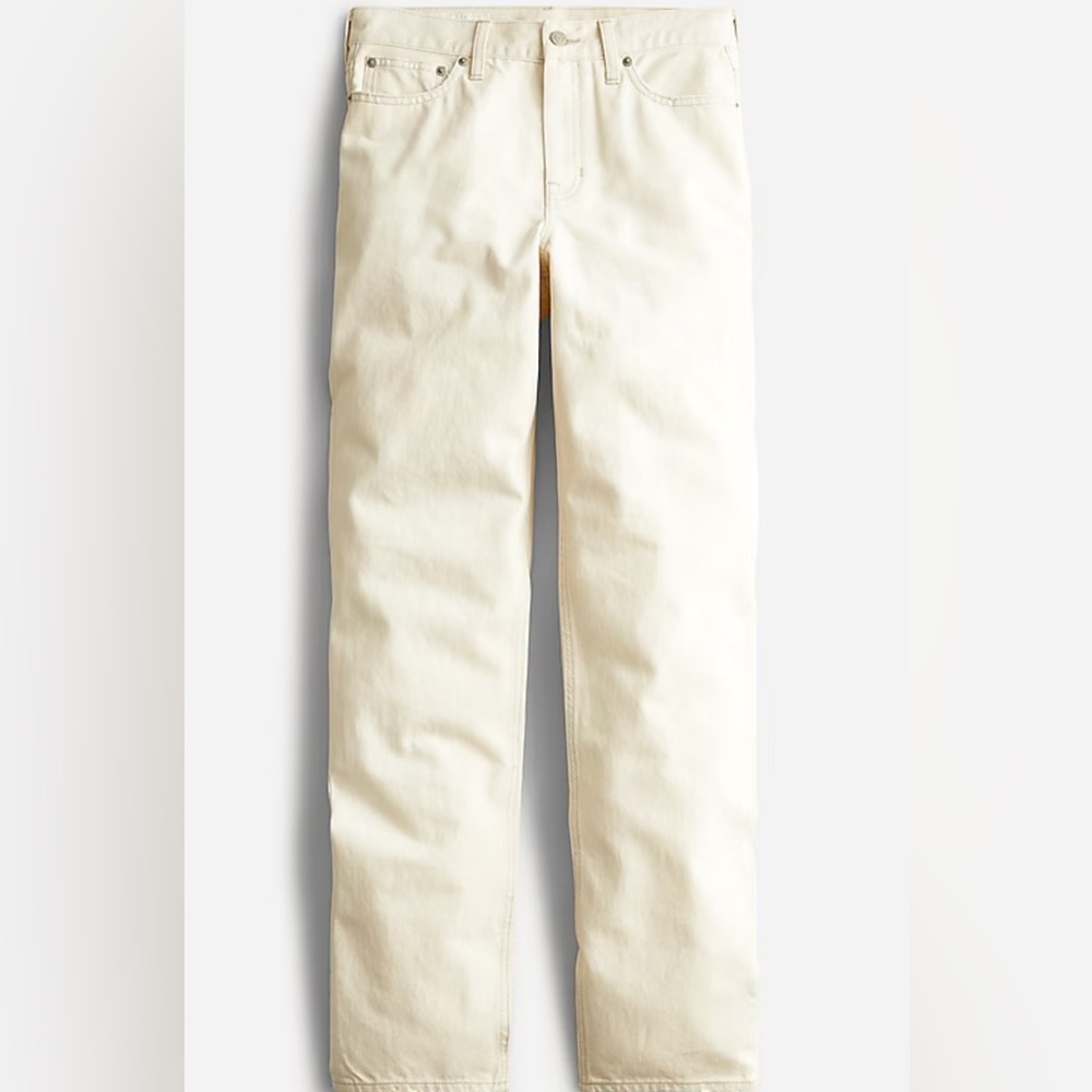 NWT Slouchy boyfriend jeans in ecru